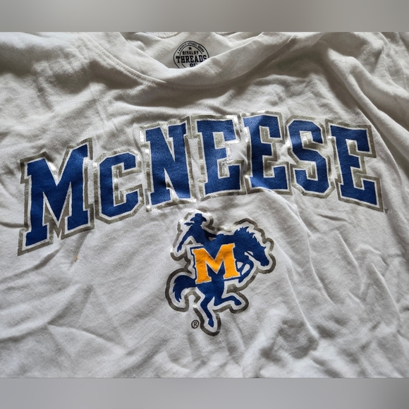Knights Apparel McNesse State University Cowboys Ladies T-Shirt Size Lrg - Picture 3 of 9